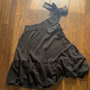 Free people one shoulder tie dress